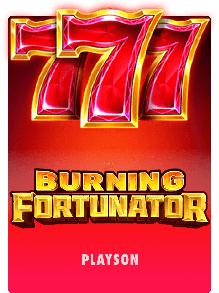 Burning Fortunator paytable showing wilds, scatters, and free spins rules