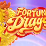 Fortune Dragon online casino slot game reels with dragon-themed symbols