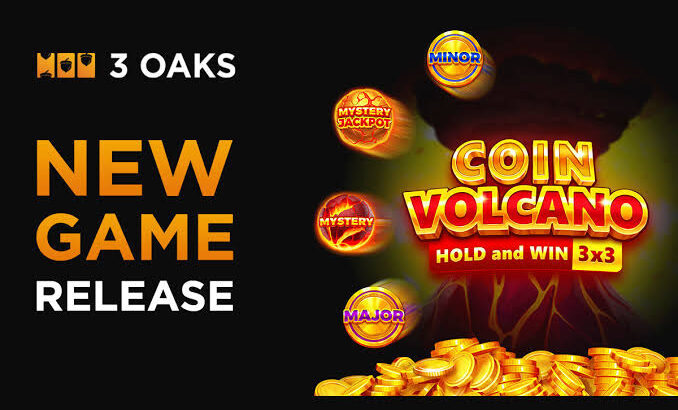3 Oaks Gaming Launches Coin Volcano: Hold and Win