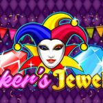 Joker's Jewels slot game reels showing classic symbols and paylines