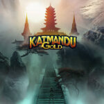 Katmandu Gold slot game reels and bonus symbols on a casino screen