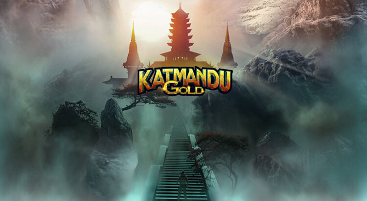 Katmandu Gold slot game reels and bonus symbols on a casino screen