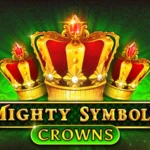Mighty Symbols: Crowns paytable example in an online casino slot game