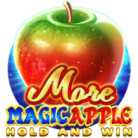 Player adjusting bet size in Magic Apple slot game with responsible bankroll limits