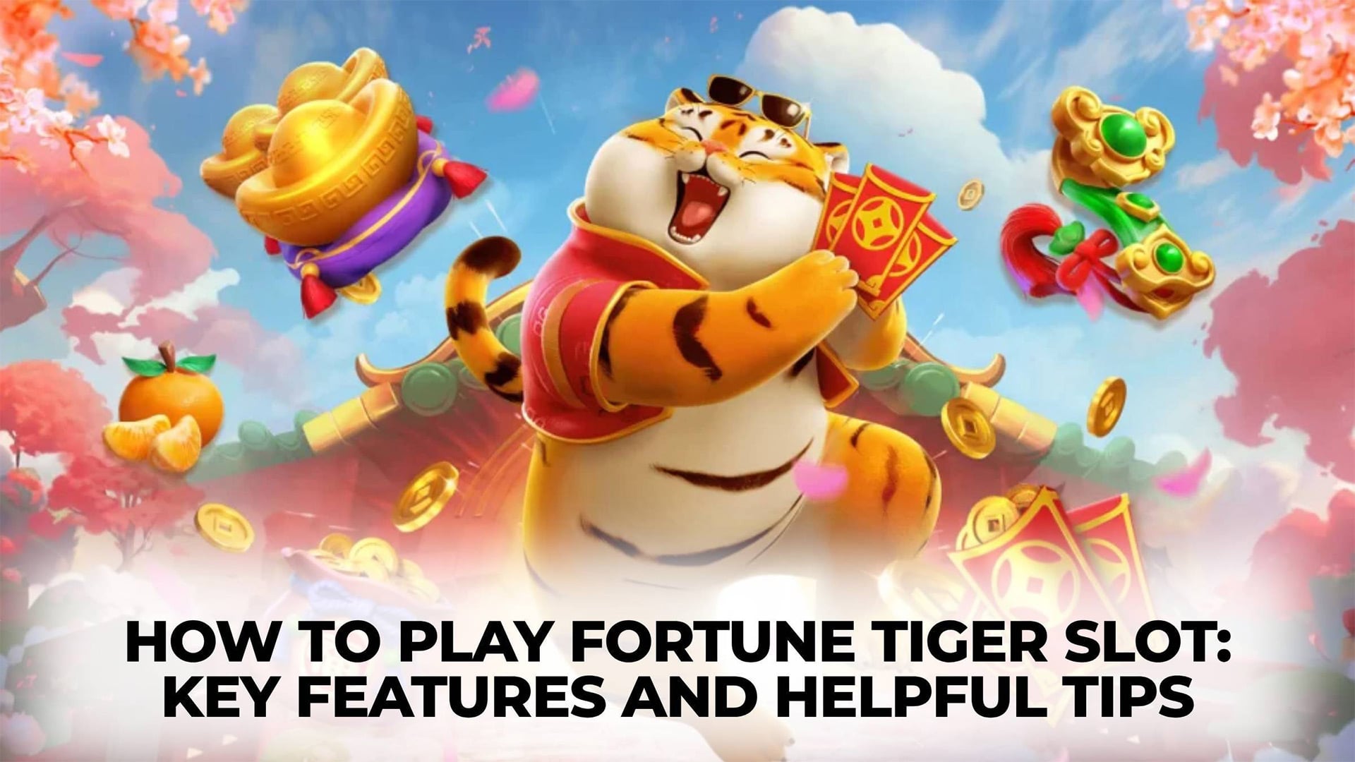 Player reviewing Fortune Tiger RTP and game rules in the slot help menu