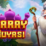Saray Rüyası slot game palace-themed reels and symbols on a casino screen