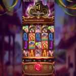 Wild Bandito slot game reels and bonus symbols on a casino screen