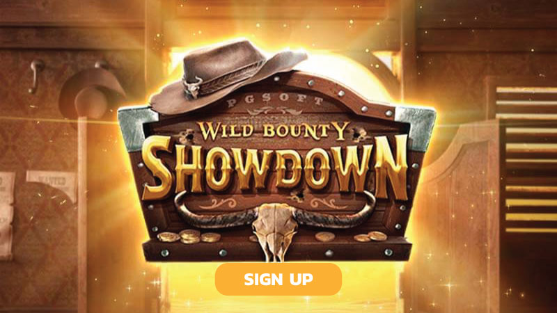 Wild Bounty Showdown paytable and RTP information panel in an online casino