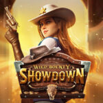 Wild Bounty Showdown slot game reels and wild symbol close-up